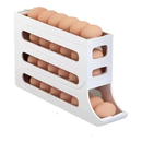 Porta Ovos 4 Andares Rolante – Organização Inteligente para sua Geladeira