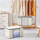 Caixa Saco Organizador Cobertor Casaco Guarda Roupa Ecológico Anti-Poeira Umidade Insetos Multiuso