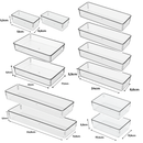 Escolha Seu Kit Organizador Acrílico Transparente Empilhável Amobox