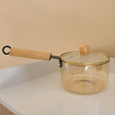Caçarola de Vidro Borossilicato 1,8L – Elegância e Praticidade na Sua Cozinha