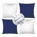 🛋️ Kit 04 Almofadas + Refil Soft + Almofada Nó – Modernidade, Conforto e Estilo em um Só Conjunto