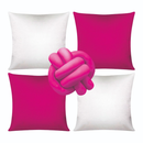 🛋️ Kit 04 Almofadas + Refil Soft + Almofada Nó – Modernidade, Conforto e Estilo em um Só Conjunto