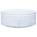 Organizador Redondo Giratório 23cm Transparente Versátil Organização