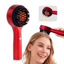 Massageadora com Infravermelho - Escova Capilar Elétrica Crescimento e Fortalecimento dos Fios