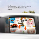 Cortina Protetor Para carros Solar Janela Bebê Infantil Carro pára-sol magnético lateral isolamento térmico