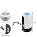 Bebedouro bomba elétrica para galão Água Recarregável bomba de água para galão de 5L10L20L