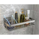 🧼 Kit com 2 Suportes de Alumínio para Shampoo – Instalação Sem Furação | Organizador de Banheiro