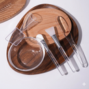 5 Pçs Escova Facial Máscara Tigela Colher Conjunto Lama Filme Mistura Aplicador Transparente Vara Ferramenta De Beleza