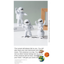 Astronauta Decoração Figuras De Ação E Lua Casa Resina Estátua Escritório Desktop Menino Quarto