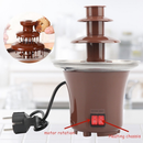 Mini Waterfall Panela Fondue Eletrica Fonte Chocolate Fonte Chocolate Indicado Festas De Crianças