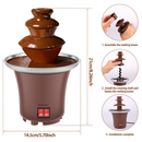 Mini Waterfall Panela Fondue Eletrica Fonte Chocolate Fonte Chocolate Indicado Festas De Crianças