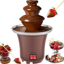 Mini Waterfall Panela Fondue Eletrica Fonte Chocolate Fonte Chocolate Indicado Festas De Crianças