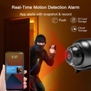 Câmera De Segurança CCTV 1080P Super Mini Sem Fio De 140 Graus De Ângulo Amplo WIFI IP De Detecção