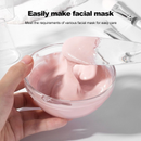5 Pçs Escova Facial Máscara Tigela Colher Conjunto Lama Filme Mistura Aplicador Transparente Vara Ferramenta De Beleza