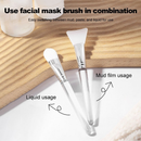 5 Pçs Escova Facial Máscara Tigela Colher Conjunto Lama Filme Mistura Aplicador Transparente Vara Ferramenta De Beleza
