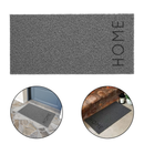 🏡 Tapete Porta Entrada Vinil Terral Home Cinza 40x75cm