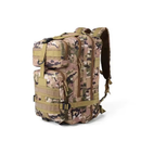 Mochila Tática Militar 50 Litros Impermeável | Anti-Furto | Compartimento Notebook 15" | Resistente para Viagem, Trilha, Camping e Uso Urbano