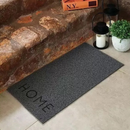 Tapete Porta Entrada Casa Capacho Vinil Terral Home Cinza 40x75cm