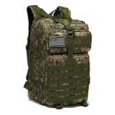 Mochila Tática Militar 50 Litros Impermeável | Anti-Furto | Compartimento Notebook 15" | Resistente para Viagem, Trilha, Camping e Uso Urbano