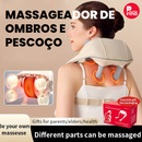Massageador de Pescoço e Ombros Inteligentes 5D: O Alívio Profundo de uma Massagem Profissional no Conforto da Sua Casa
