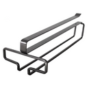 Conjunto de Rack de Taças de Vinho em Metal Dourado e Coffe - Premium Lumina Home Beauty